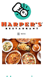 Mobile Screenshot of harpersrestaurants.com